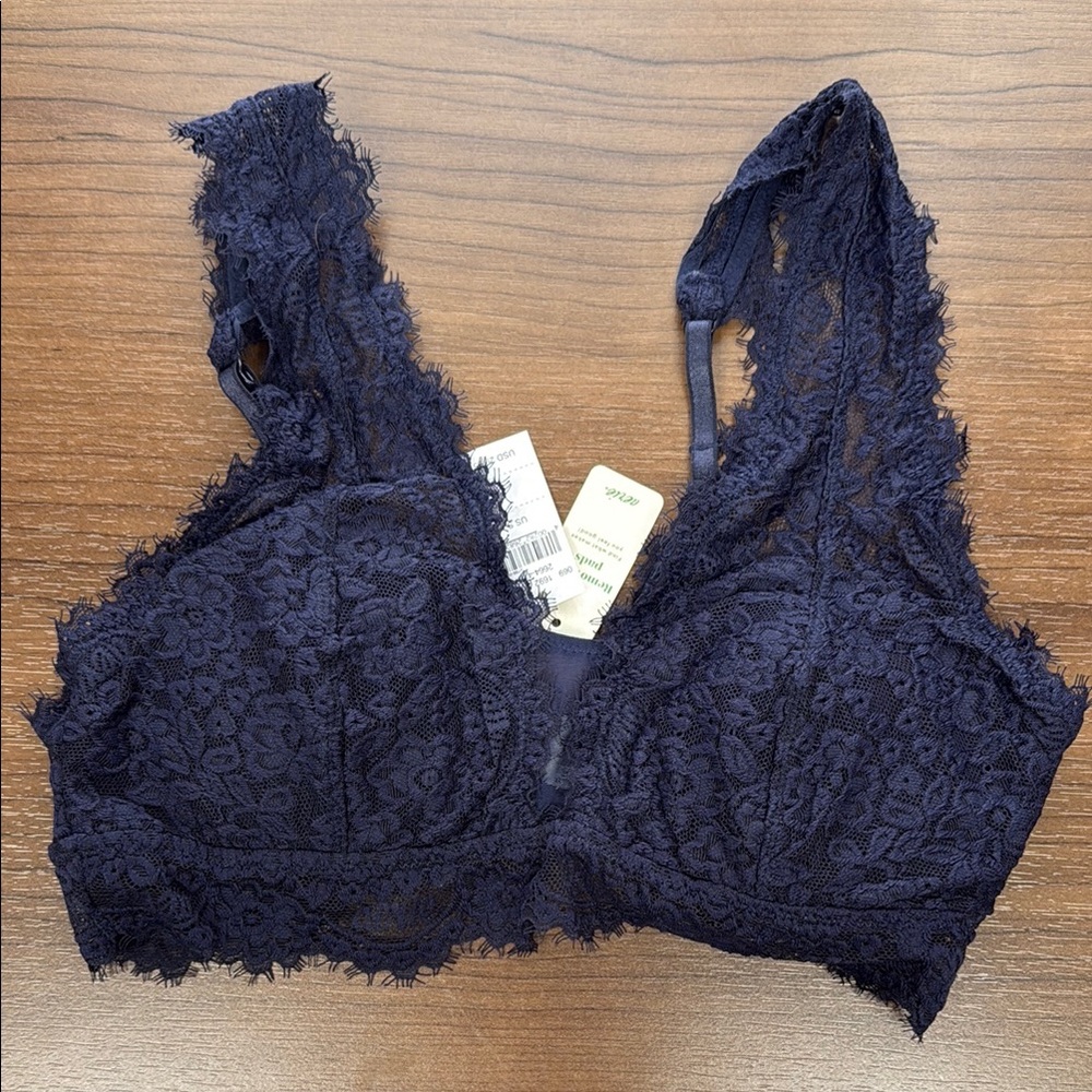 NWT Aerie Bralette in Navy
